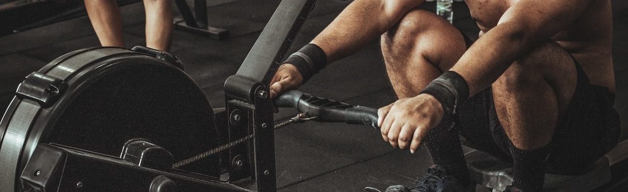 Free weights on the rack at the Strong & Lean studio